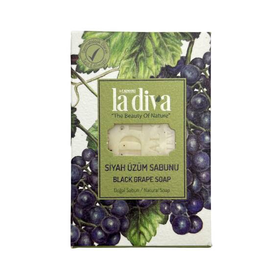 LA DIVA SIYAH ÜZÜM SABUNU 100GR 0219 - 1