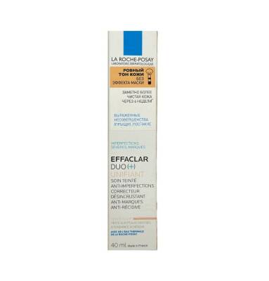 La Roche Posay Effaclar Duo (+) Unifiant tonlaşdırıcı korreksiyaedici krem 40 ml - LA ROCHE POSAY