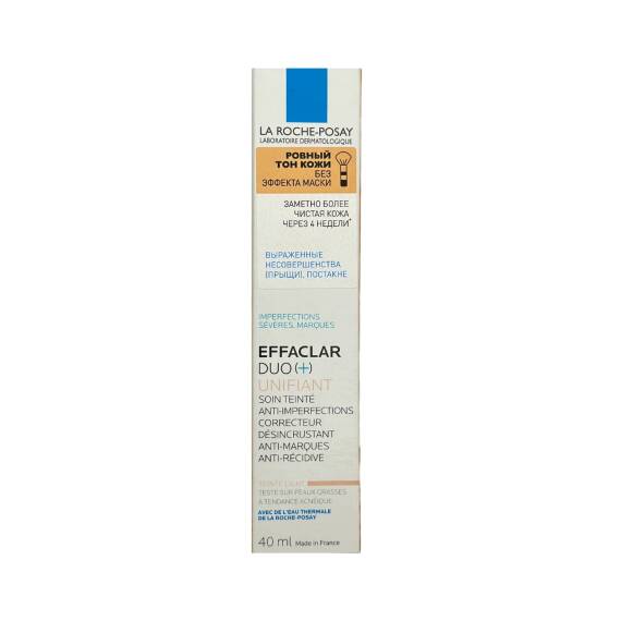 La Roche Posay Effaclar Duo (+) Unifiant tonlaşdırıcı korreksiyaedici krem 40 ml - 1