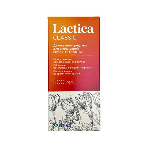 LACTICA KLASSIK 0518 200ML INTIM GEL - 1