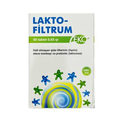 LAKTOFILTRUM EKO 650MG N60 TB - 