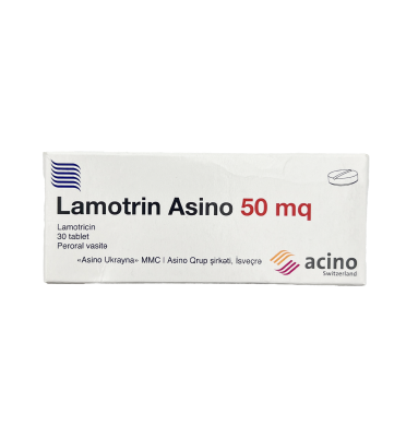Lamotrin asino 50 mq N30 tablet - 