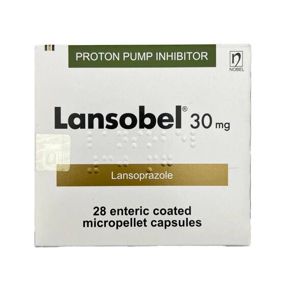 LANSOBEL 30MG N28 CAP - 1