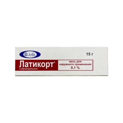 Latikort 0, 1% 15 g Məlhəm - 