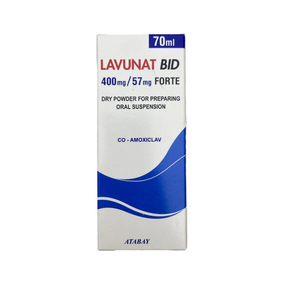 LAVUNAT BID FORTE 400MG/57MG 70ML SUSP - 1