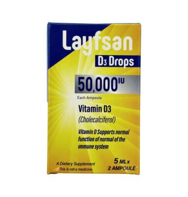 Layfsan 50000 İU 5 ml N2 damla - 