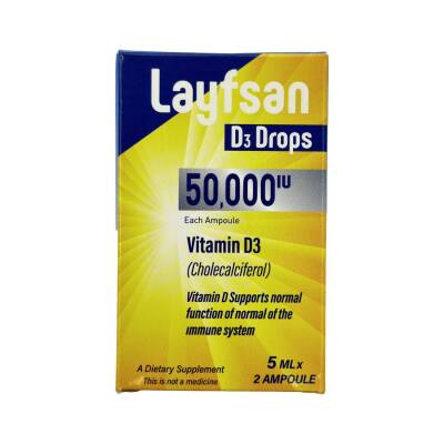 Layfsan 50000 İU 5 ml N2 damla - 