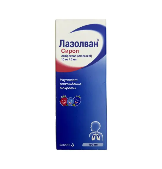 LAZOLVAN 15MG 100ML SRP (ITALIYA) - 1