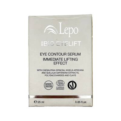 LEPO ECOBIO EYELIFT - EYE CONTOUR SERUM IMMEDIATE LIFTING EFFECT 25 ML - 