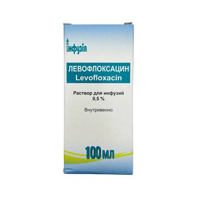 LEVOFLOXACIN 0,5% 100ML (UKR) - 