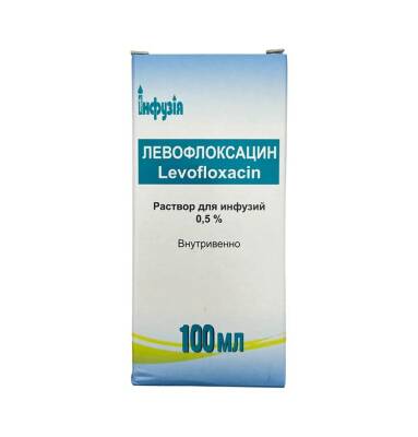 LEVOFLOXACIN 0,5% 100ML (UKR) - 