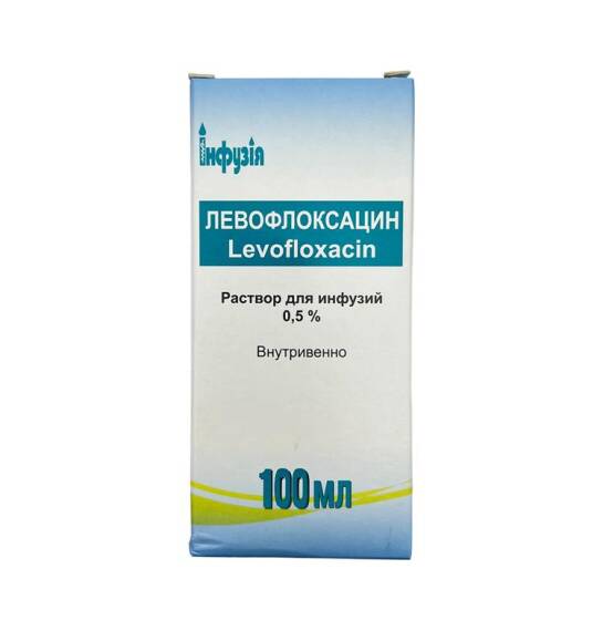 LEVOFLOXACIN 0,5% 100ML (UKR) - 1