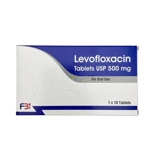 LEVOFLOXACIN 500MG N10 TB - 1
