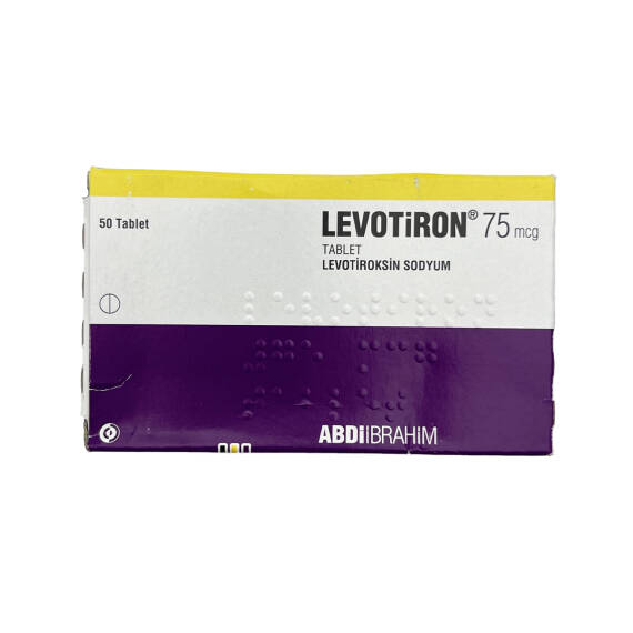 Levotiron 75 Mcg 50 Tablet - 1
