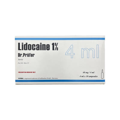 LIDOKAIN 1% 4ML N10 AMP - 