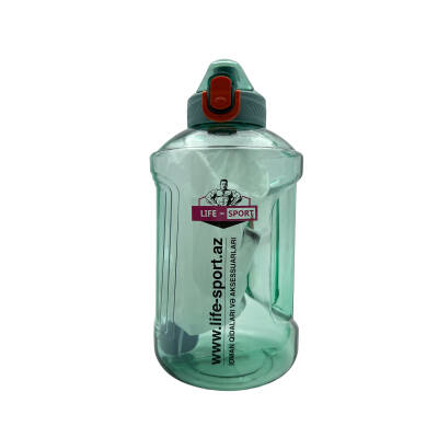 LIFE SPORT WATER BOTTLE WITH PLASTIC BALL 2,2L