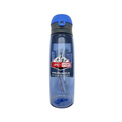 Life Sport Water Bottle With Storage, 750 ml - 