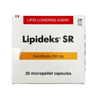 LIPIDEKS SR 250MG N30 CAP - 
