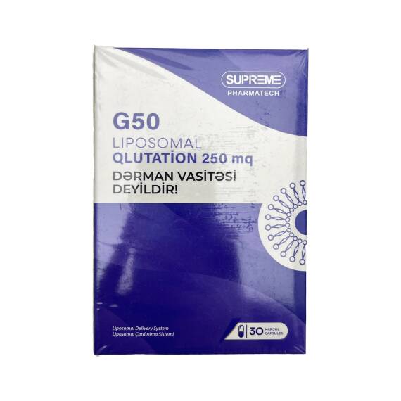 LIPOSOMAL GLUTATION G50 250MG N30 KAPS - 1
