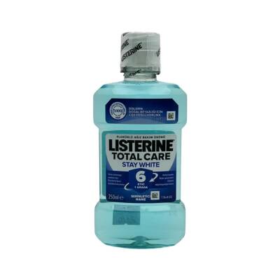 LISTERINE 1902 TOTAL CARE STAY WHITE 250ML AGIZ QARQARASI - 
