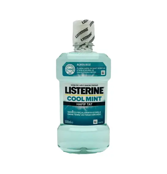 Listerine Cool Mint hafif tat zero ağız yaxalayıcı 500 ml - 1