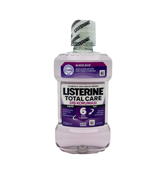 Listerine Total Care hafif tat spirtsiz ağız yaxalayıcı 250 ml - LISTERINE