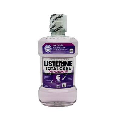 Listerine Total Care hafif tat spirtsiz ağız yaxalayıcı 250 ml - LISTERINE