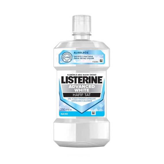 Listerine Zero Advanced White Ağız Yaxalayıcı, 250 ml - 1