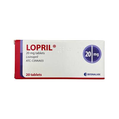 LOPRIL 20MG N20 TB - 