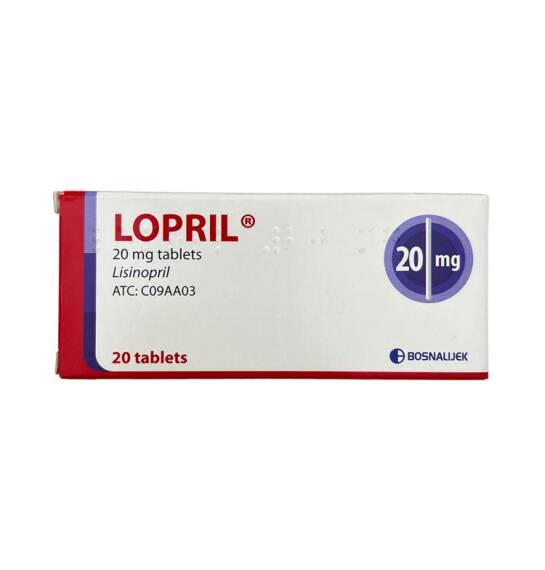 LOPRIL 20MG N20 TB - 1