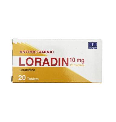 Loradin 10 mq N20 tablet - 