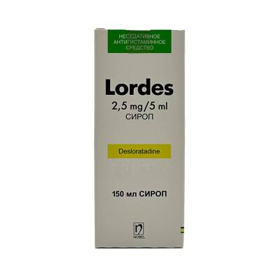 Lordes 2,5 mq/5 ml 150 ml şərbət - 