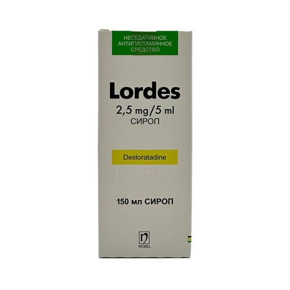 Lordes 2,5 mq/5 ml 150 ml şərbət - 1