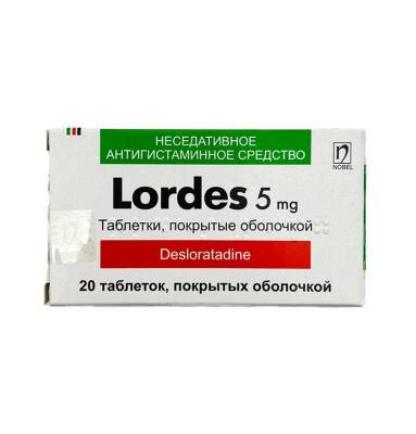 Lordes 5 mq N20 tablet - 