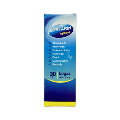 Lorfarin boğaz spreyi 30 ml - 