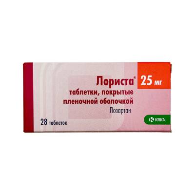 LORISTA 25MG N28 TB - 