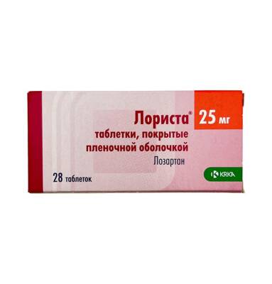 LORISTA 25MG N28 TB - 