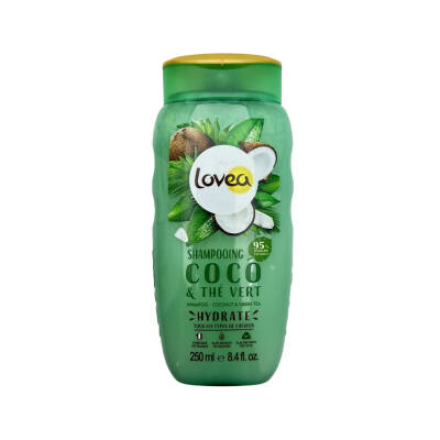 LOVEA 8262 SHAMPOO COCONUT GREEN TEA 250ML - NESTI DANTE