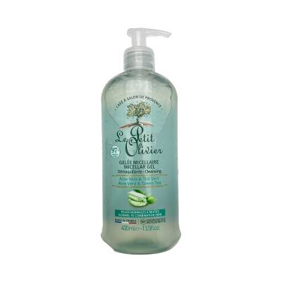 LPO 0011 MICELLAR GEL CLEANSING ALOE VERA GREEN TEA 400ML - NESTI DANTE