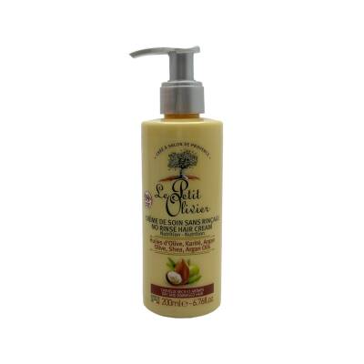 LPO 8401 NO RINSE HAIR CREAM NUTRITION OLIVE SHEA ARGAN OILS 200ML - NESTI DANTE