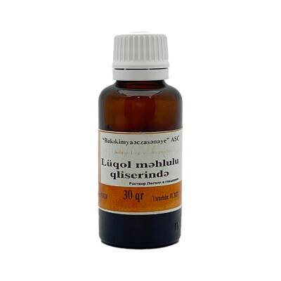 Lugol Griserinli 30 g Mehlul(azerfarm)