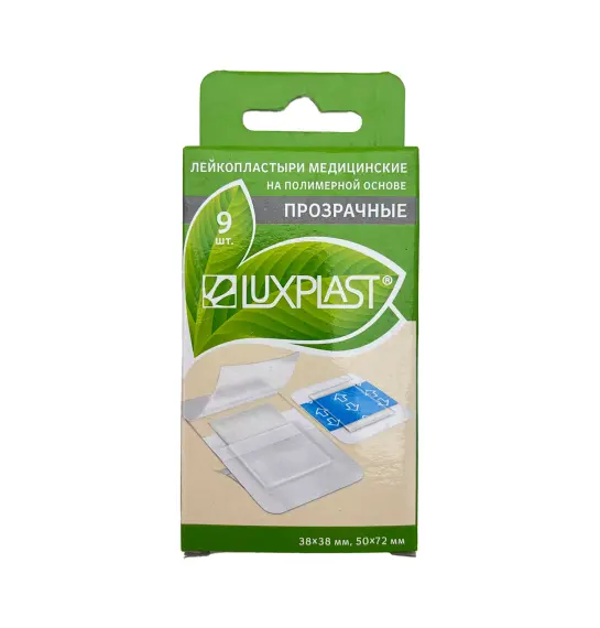 Luxplast şəffaf 9 ədədli plastr - 1
