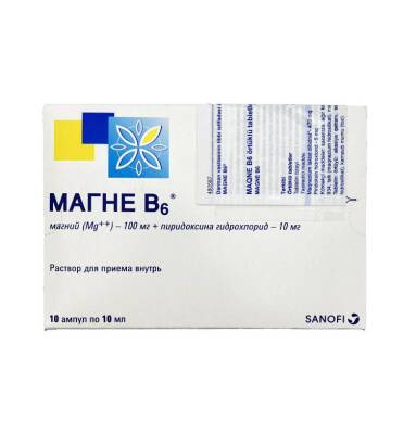 MAGNE B6 10ML N10 AMP - 