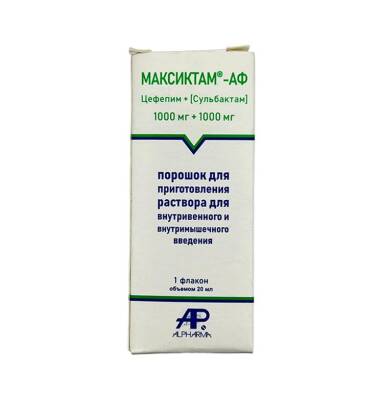 MAKSIKTAM 1000MG/1000MG 20ML N1 RUS - 