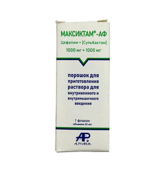 MAKSIKTAM 1000MG/1000MG 20ML N1 RUS - 1