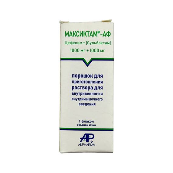 MAKSIKTAM 1000MG/1000MG 20ML N1 RUS - 1