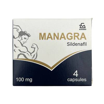 MANAGRA 100MG N4 CAP - 