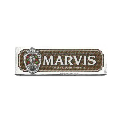 Marvis Rhubarb(ravent Bitkisi) və Mentol Tərkibli Diş Məcunu, 75 ml - MARVIS