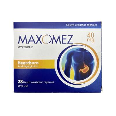 MAXOMEZ 40MG N28 CAP - 