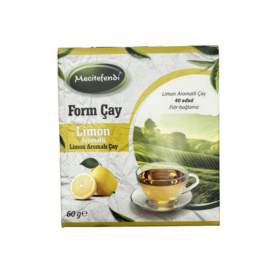 Mecitefendi Limon Aromali Form Çay 60QR 5417 - 1